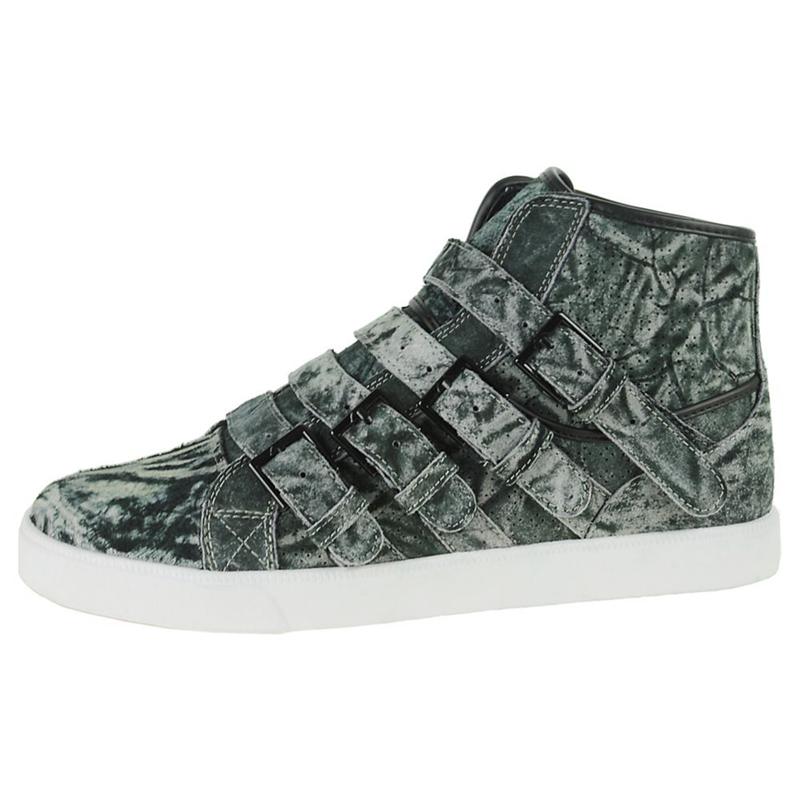 Zapatillas Altas Supra Argentina Mujer - STRAPPED NS Gris (YOWRX-5637)